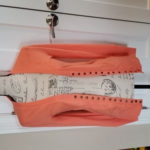 ♦️Zenana Outfitters coral cardigan♦️ 5 for $25